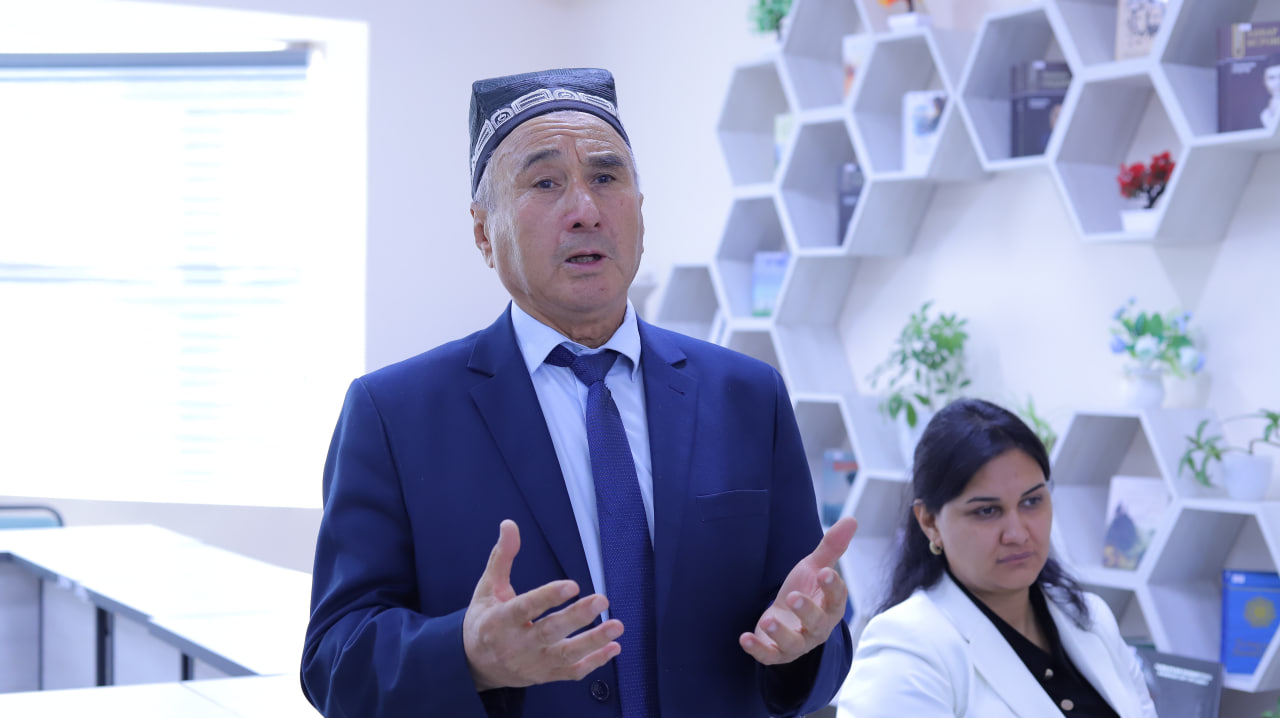 “Ma’rifat ulashib” loyihasi doirasida ijodkor Mengnor Ollomurodov Xorazmda
