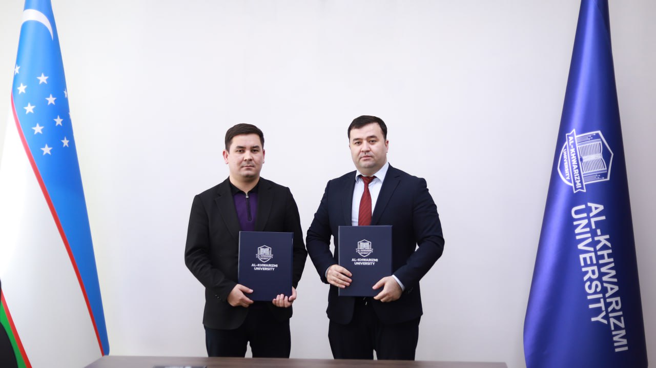A cooperation memorandum has been signed between Al-Khwarizmi University and AloqaBank.