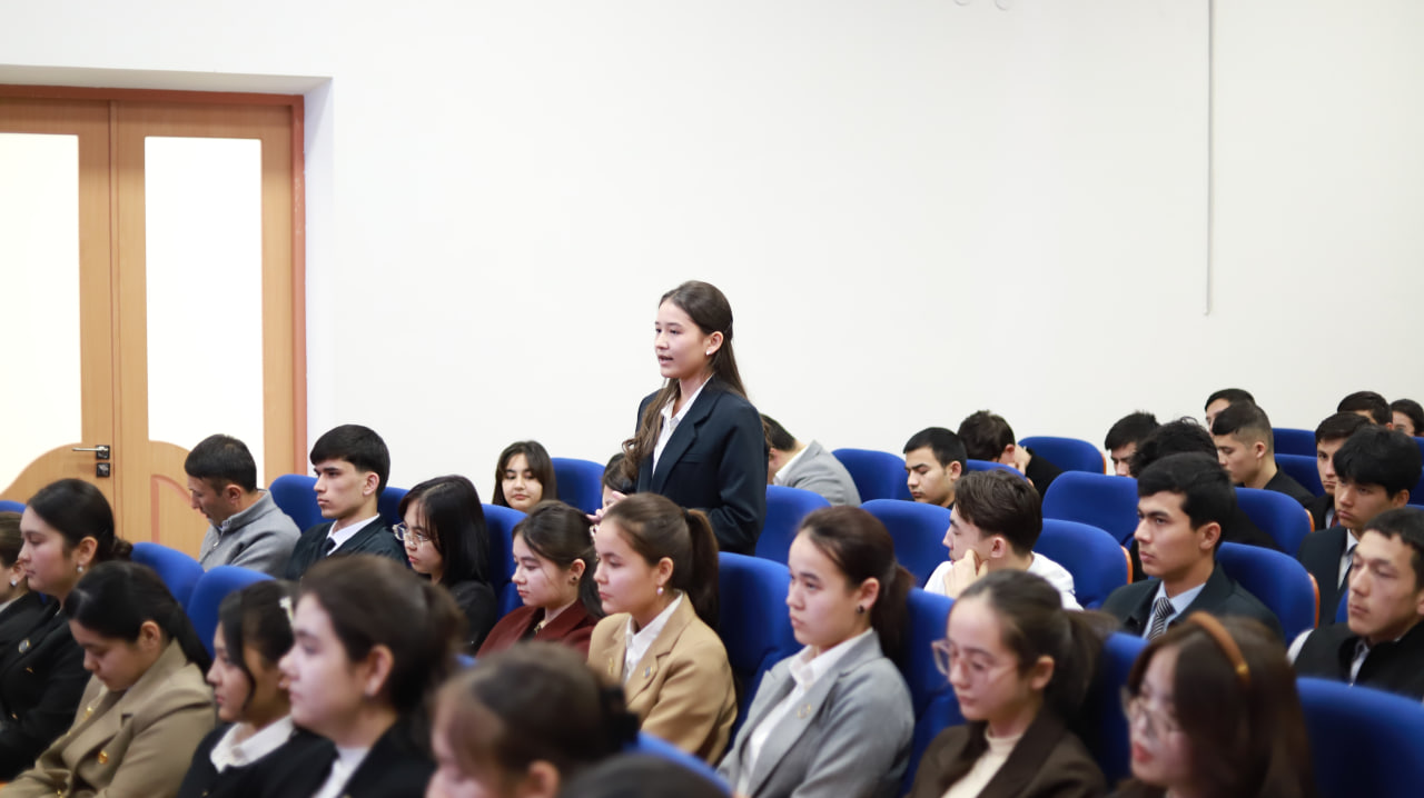 An Open Dialogue with Students Was Held